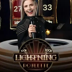 Lightning Roulette live dealer